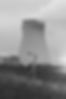ViO - Equanimity cover photo, by Balazs Szucs, saxophone at the Belgian city Doel, taken front of the atomic reactor.