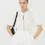 Thumbnail: Scallop Linen Shirt - White
