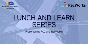 FCC Lunch and Learn: A New Way to Share Your Knowledge and Build Your Profile