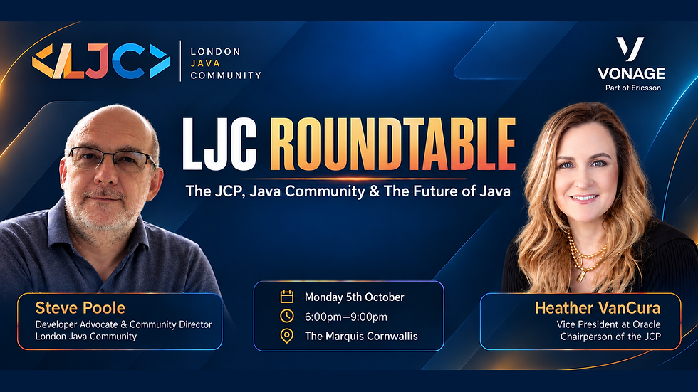 LJC Roundtable: The JCP, Java Community & The Future of Java