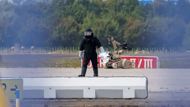 ALEMANIA ACUSA FORMALMENTE A RUSIA POR ATAQUE FALLIDO CON DRONES EXPLOSIVOS EN EL AEROPUERTO CLAVE DE LEIPZIG