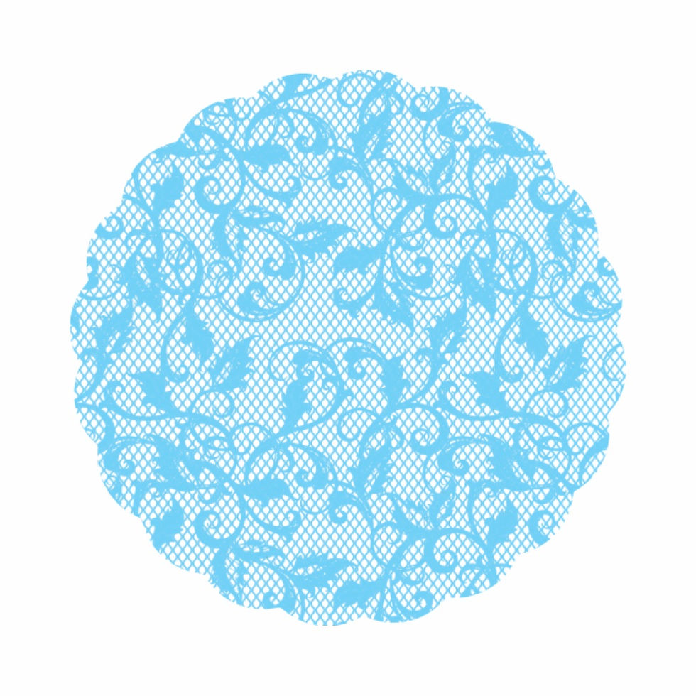 Miniatura: Fundo Rendado Tapetinho Nº 7 - Diversas Cores - 100 un - CARBER