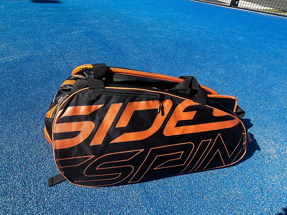 Thumbnail: SideSpin Orange Energy Double Padel Rackets