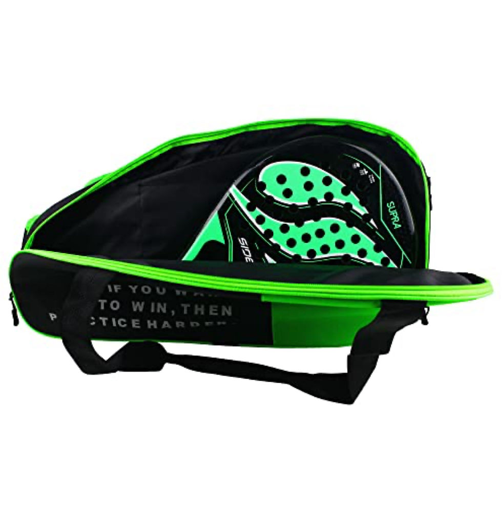 Thumbnail: SideSpin - Single Training Green Racket Bag