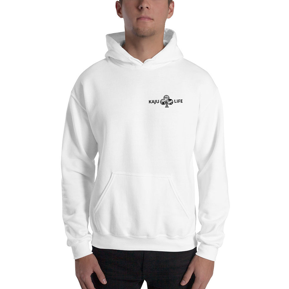 Thumbnail: Unisex Hoodie Kaju Life "Original Hardstyle" Series Black Logo