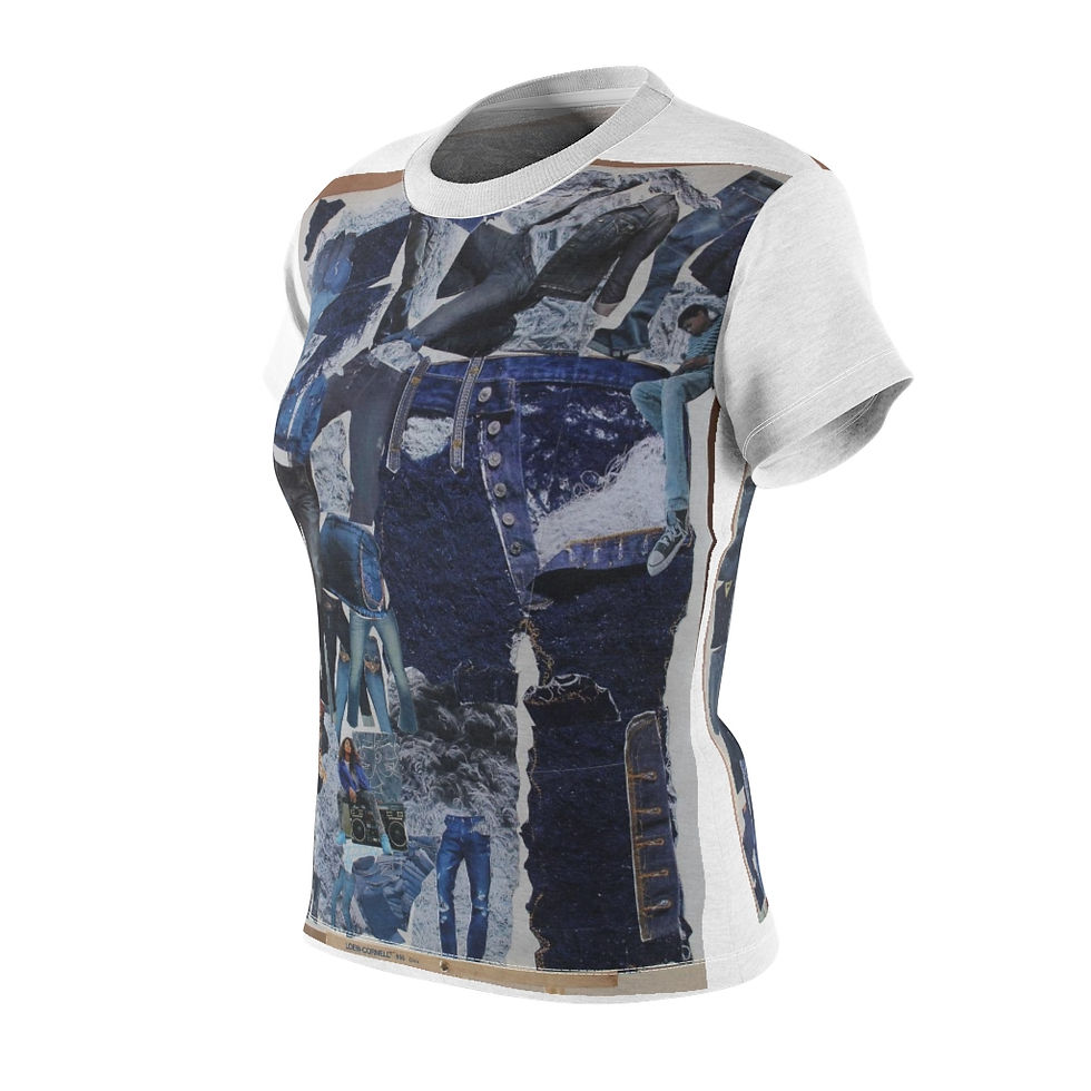 Thumbnail: I am Gene/Jean wearable Collage Art T-Shirt