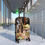 Thumbnail: Wildlife! Collage Design Travel Suitcase, Adventure Luggage, Stylish Carry-On
