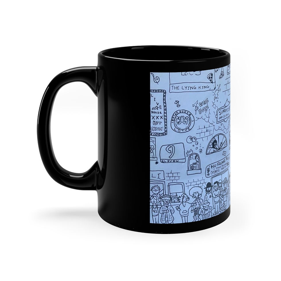 Thumbnail: 11oz Black Mug