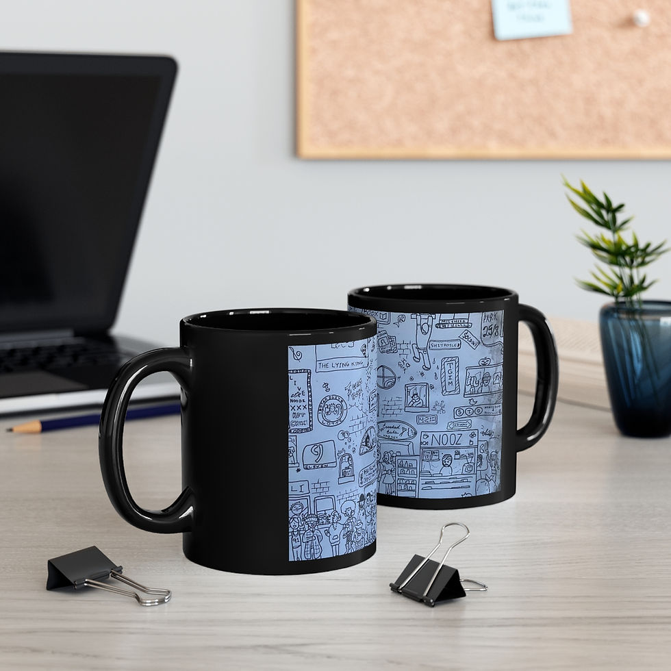 Thumbnail: 11oz Black Mug