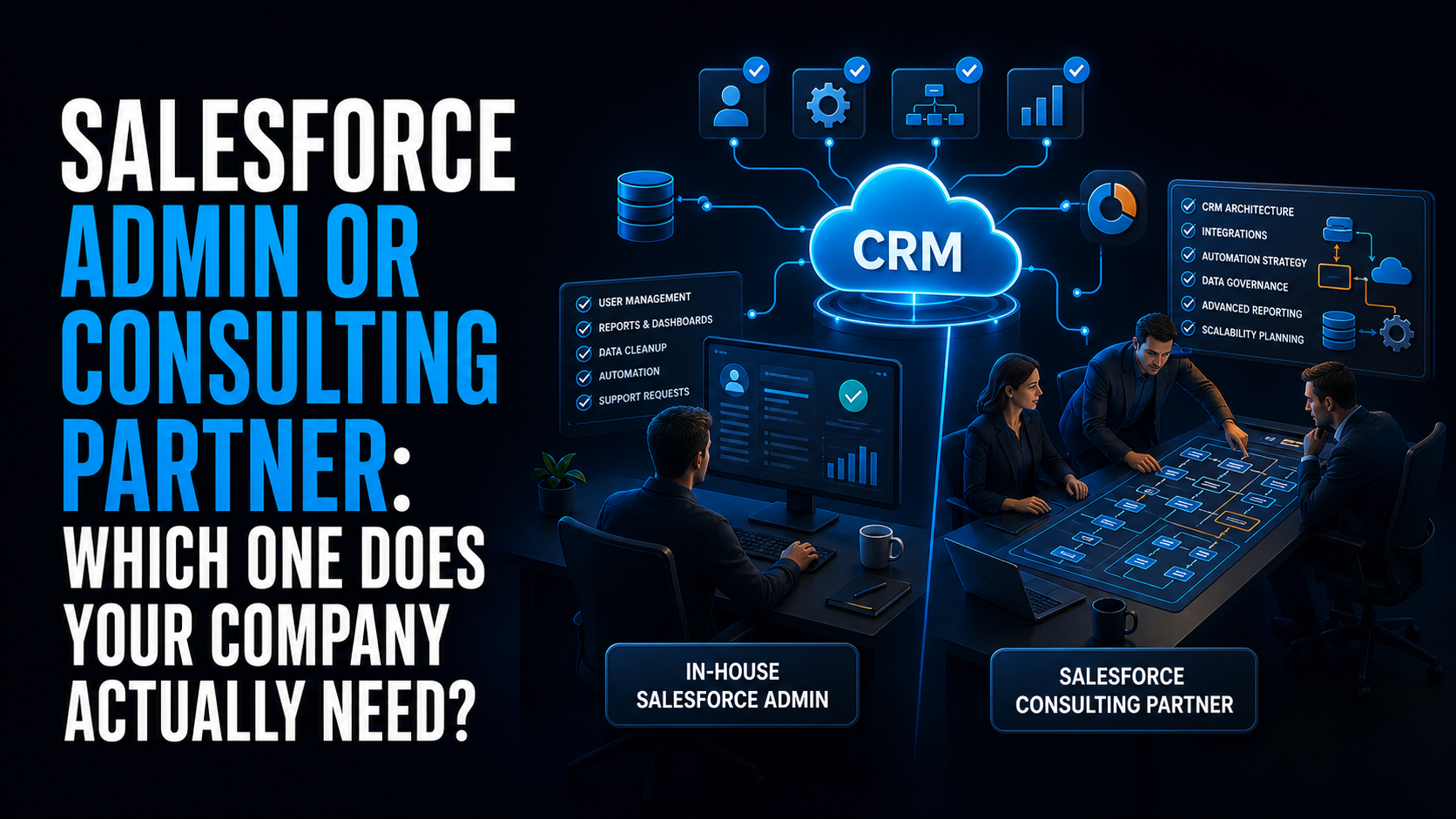 CRM Hacker | Salesforce Admin or Consulting Partner: Which One Does Your Company Actually Need?