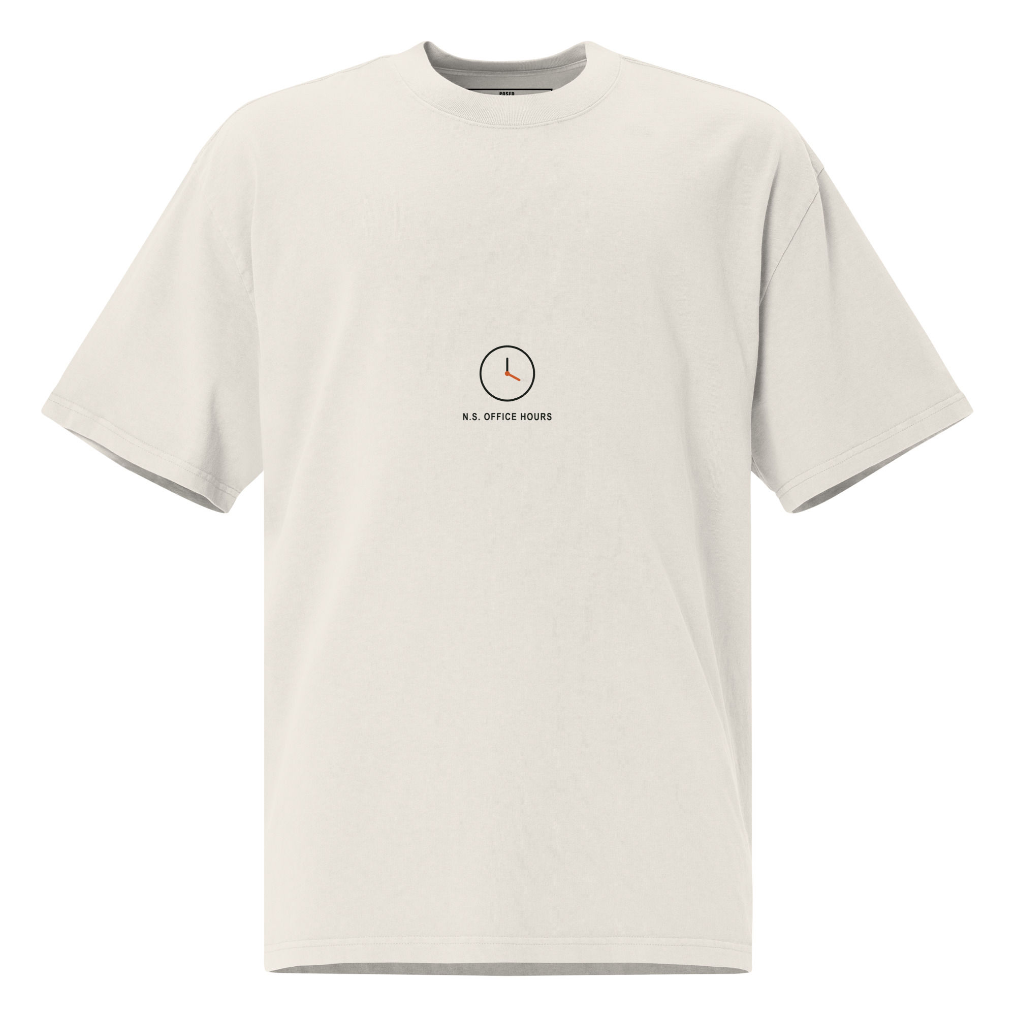 My Nervous System Has Office Hours. — Heavyweight Faded Tee