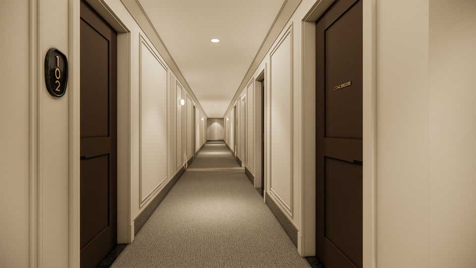 Couloirs de condo