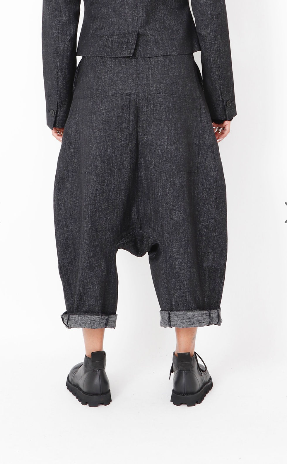 Thumbnail: Sort Aarhus Baggy Denim Trousers