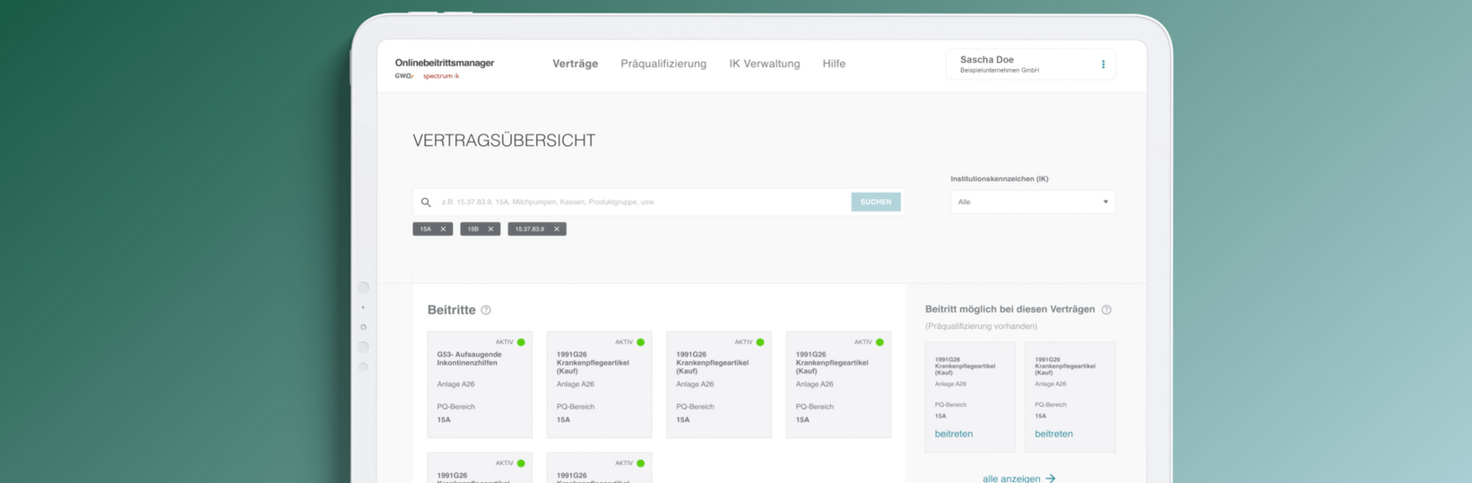 Onlinebeitrittsmanager
