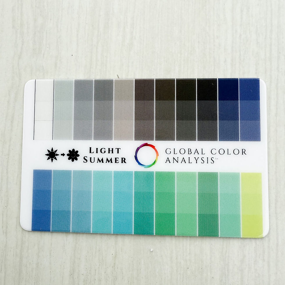 Light Summer: Color Card