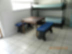 Bunk house D Table and bunks