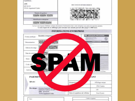 Attention aux courriers concernant les affichages obligatoires !