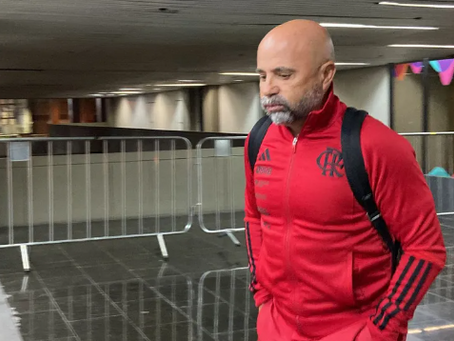 Sampaoli se pronuncia após soco de preparador do Flamengo em Pedro: "Única solução é conversa"