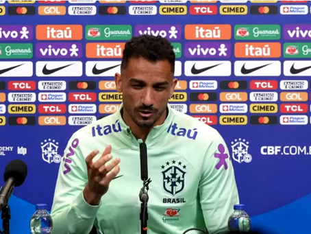 Danilo reflete sobre machismo e papel dos jogadores e sugere à CBF trabalho de conscientização
