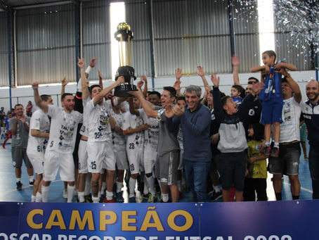 Taubaté Umbro fatura a 1º Copa Oscar Record Futsal