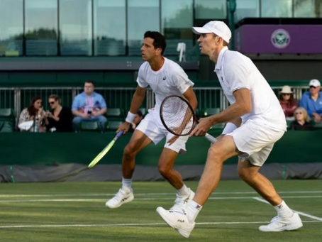 Marcelo Melo para nas oitavas de final nas duplas de Wimbledon