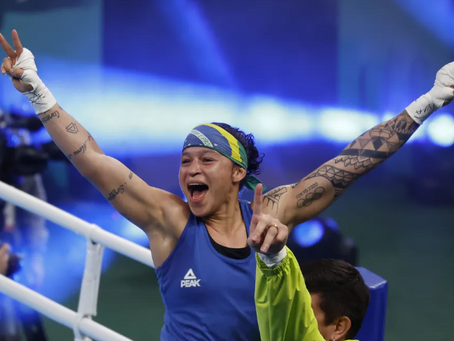 Pan 2023: Bia Ferreira vence colombiana na final e é ouro no boxe