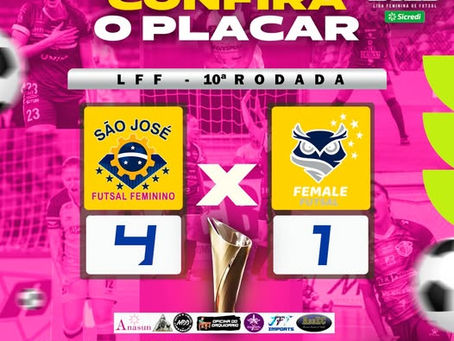 📢 LFF Sicredi 2025 – 10ª Rodada✅ São José Futsal vence Female e soma mais três pontos importantes!