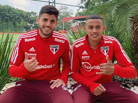 Caio e Lucas Beraldo, do São Paulo, viajam para defender a Seleção Sub-20 no Torneio Internacional