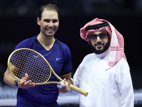 Six Kings Slam: Nadal perde para Djokovic e ganha raquete de ouro