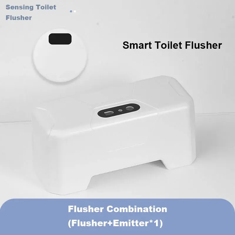 Thumbnail: Automatic Toilet Flush Button Induction Toilet Flusher External Infrared Flush