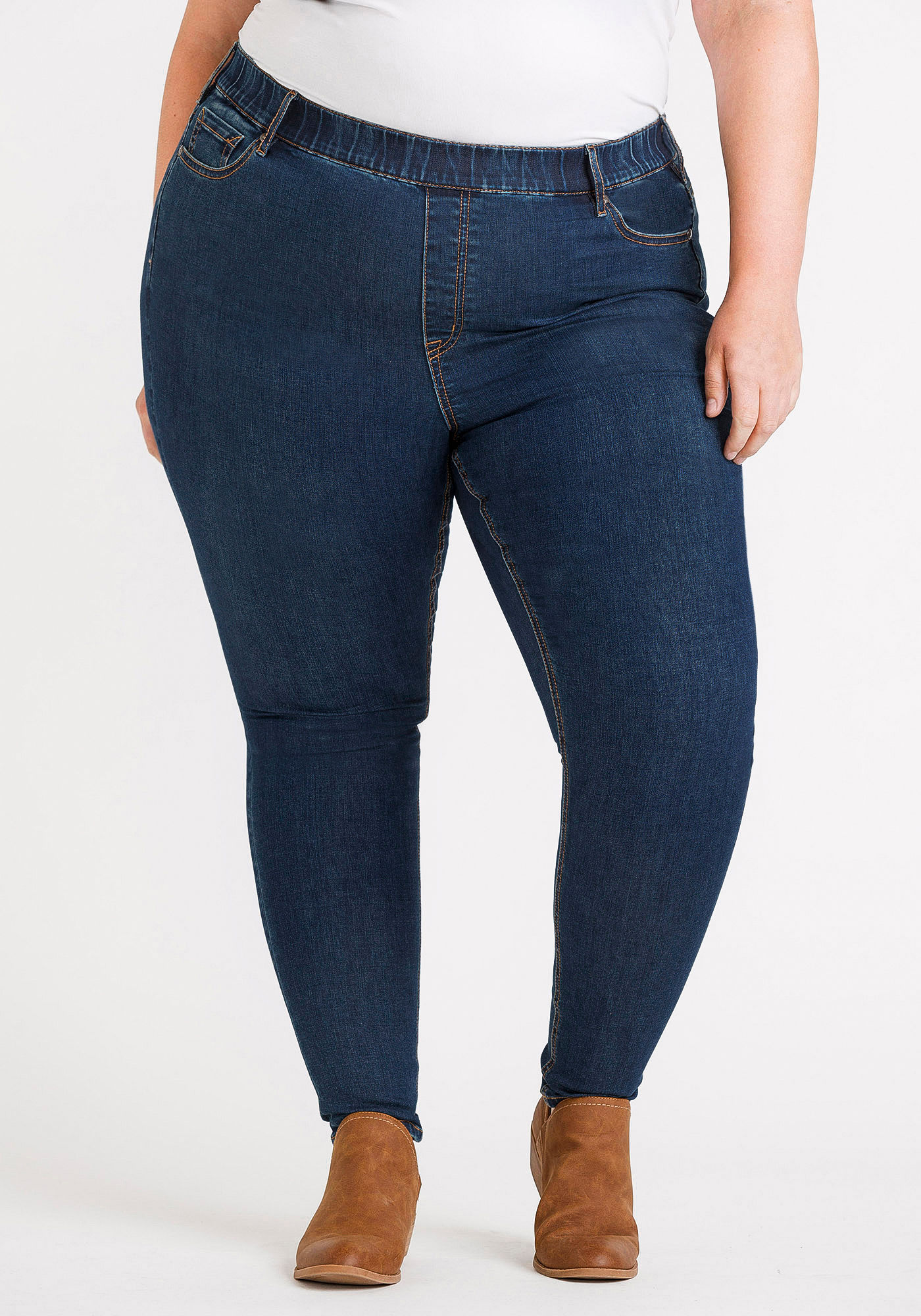 بنطلون مقاسات كبيرة جينز