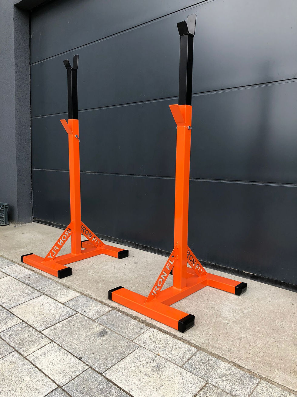 Miniatura: Stojaki pod sztangę IRON FLY