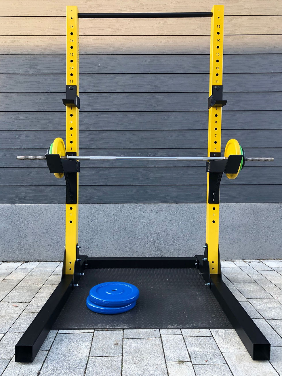 Klatka treningowa half rack IRON FLY Premium 80x80x3 mm