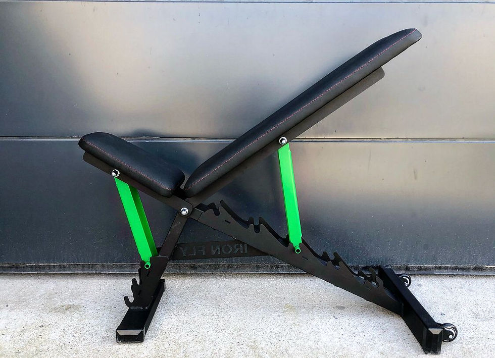 Miniatura: Ławka treningowa IRON FLY Classic