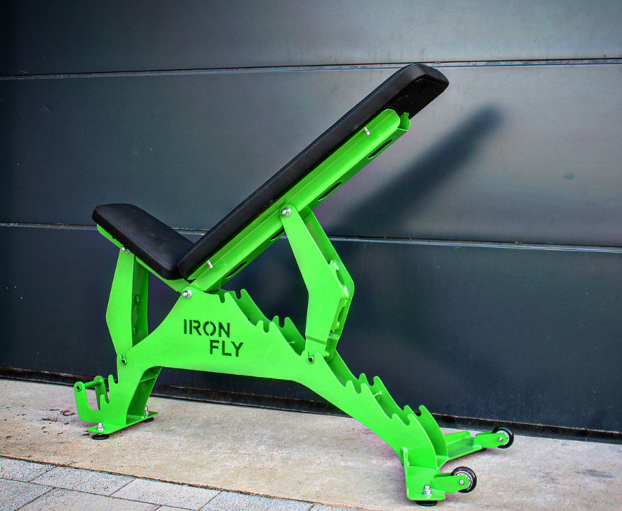 Miniatura: Ławka treningowa IRON FLY Premium