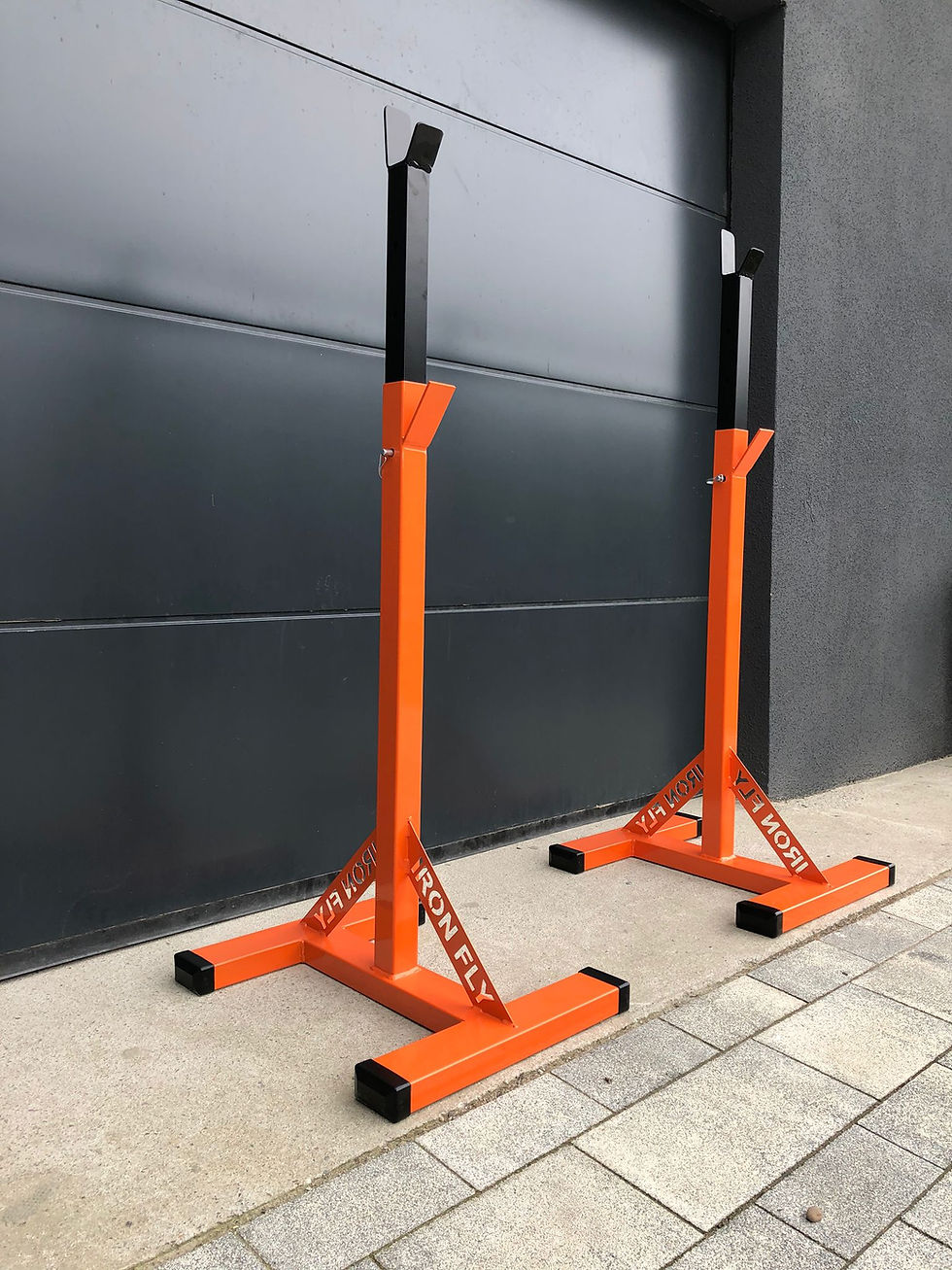 Miniatura: Stojaki pod sztangę IRON FLY