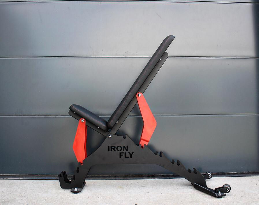 Miniatura: Ławka treningowa IRON FLY Premium