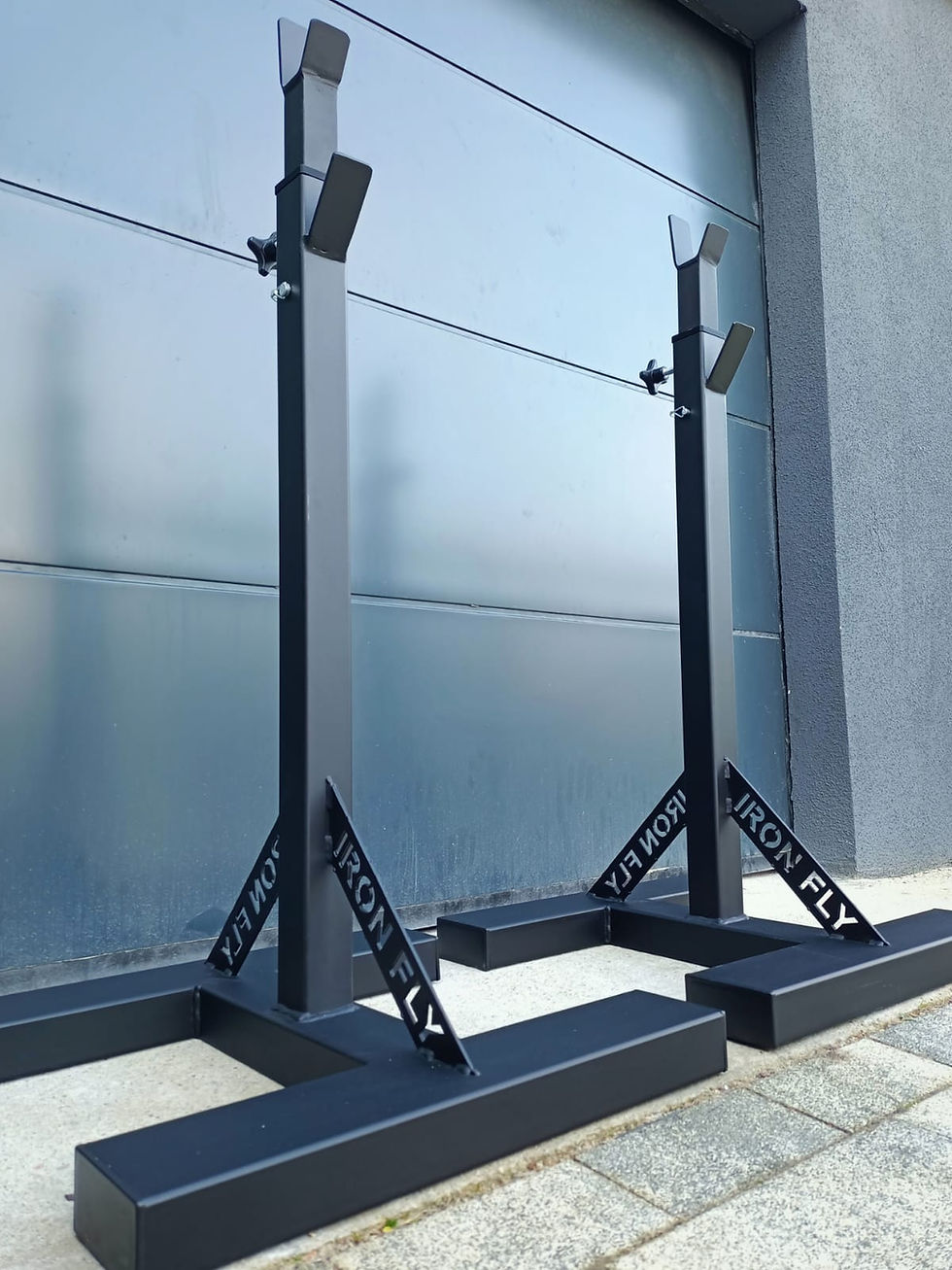 Miniatura: Stojaki pod sztangę IRON FLY