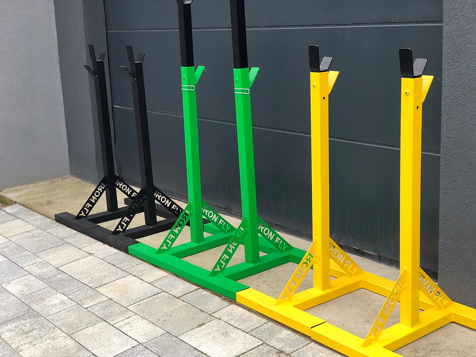 Miniatura: Stojaki pod sztangę IRON FLY