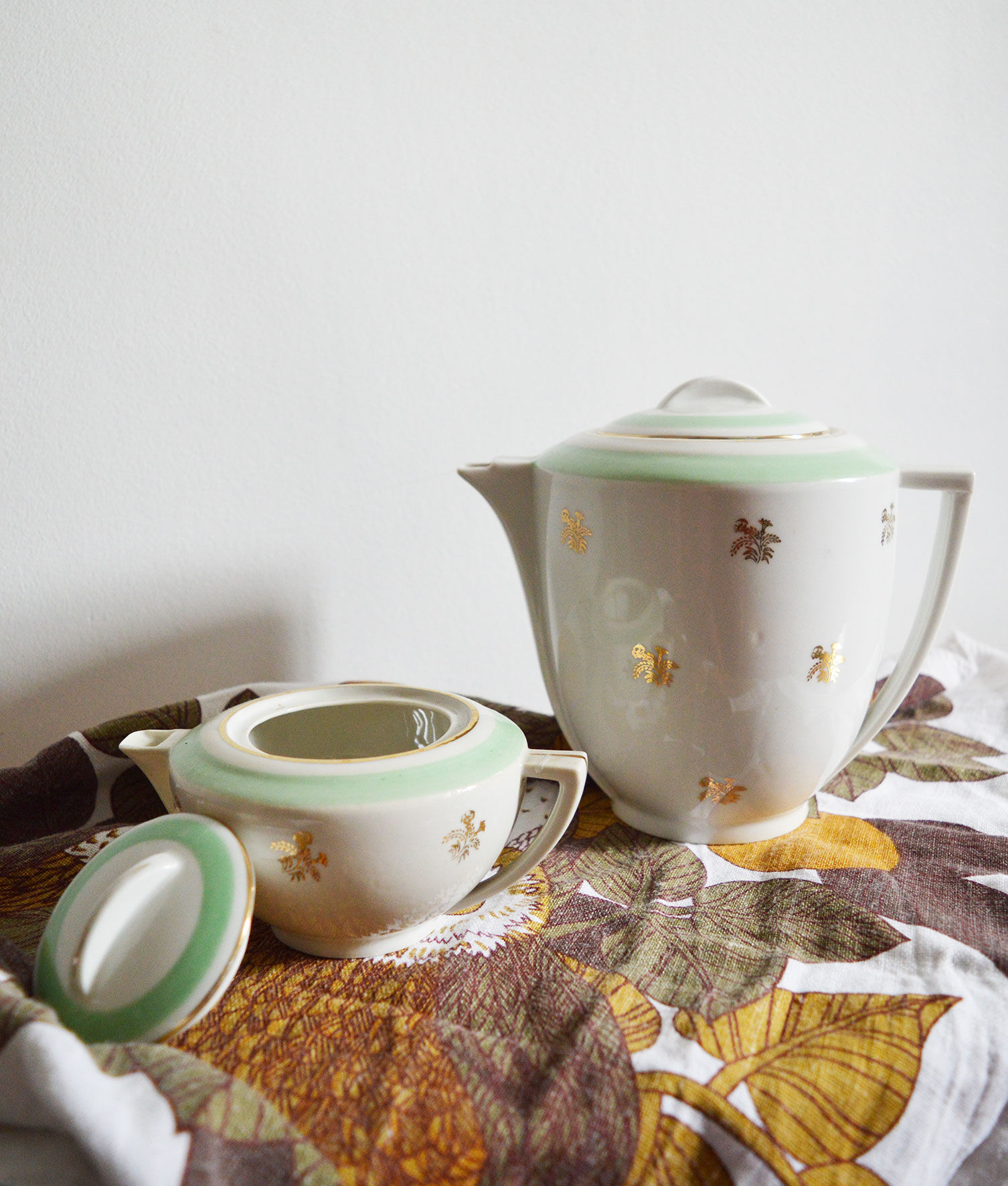 Théière et son Pot à lait