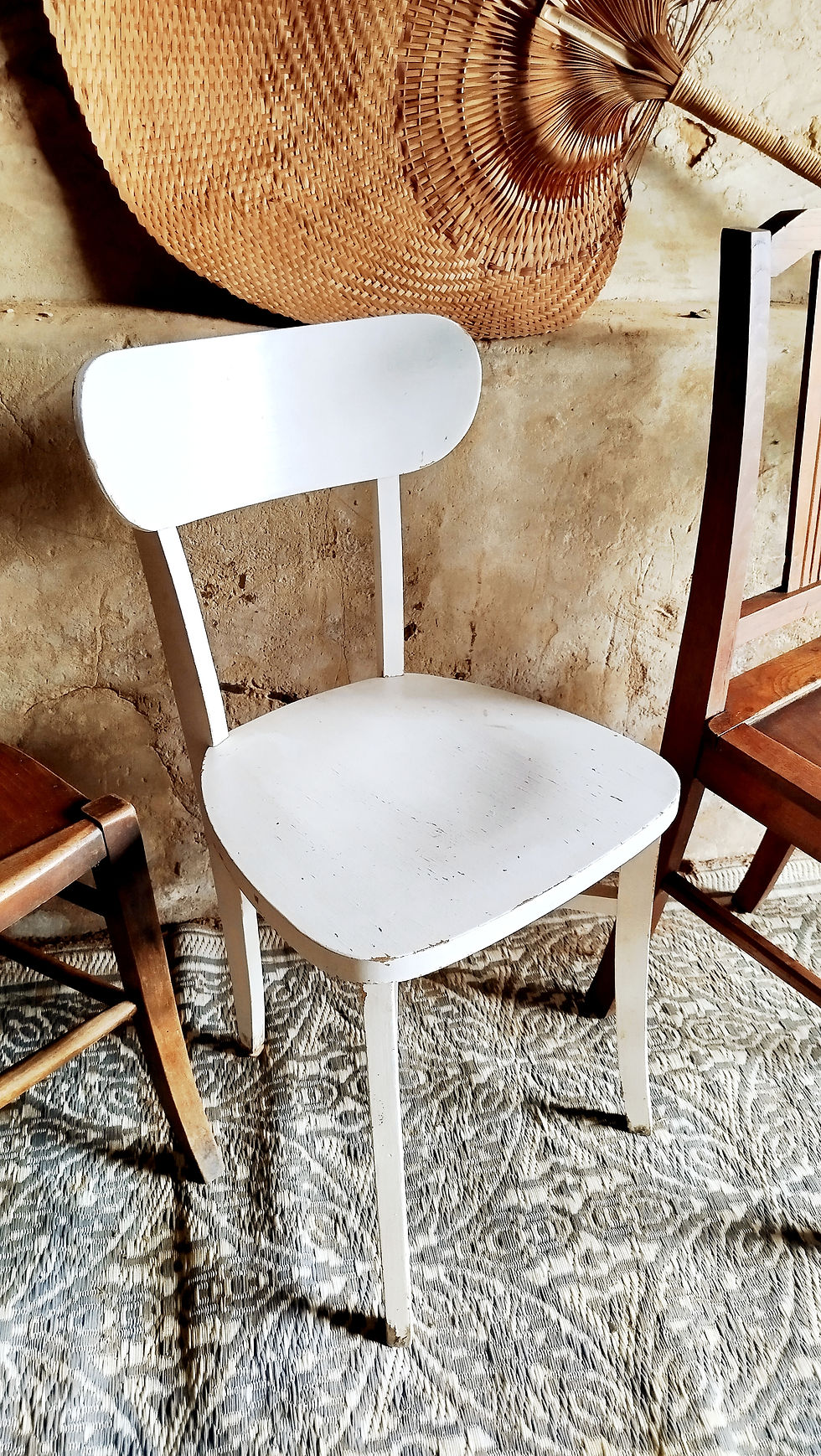 Miniature : Lot de 4 chaises anciennes