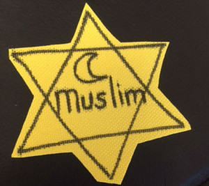 This image is claimed at fair dealing under Australian copyright law. I was surprised to find it. I thought I was the only one who had this feeling. Being an everyday muslim is becoming more like what the everyday jews went through with the rise of fascism last century.