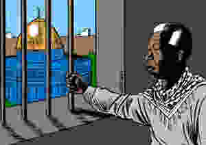 This image is claimed as fair dealing under Australian copyright law. It is relevant to the piece and I liked it as soon as I saw it. This ban is a form of apartheid, there is no denying it. I also respect Nelson Mandela for the hardship he endured and the cause he symbolises.