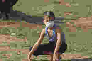 This image is used as fair dealing under Australian copyright law. It is relevant to the topic of the blog and honestly it struck me when I came across it. A Palestinian boy wearing a mask with an onion inside it to protect himself against gas bombs  thrown by Israeli occupation forces at the Gaza border