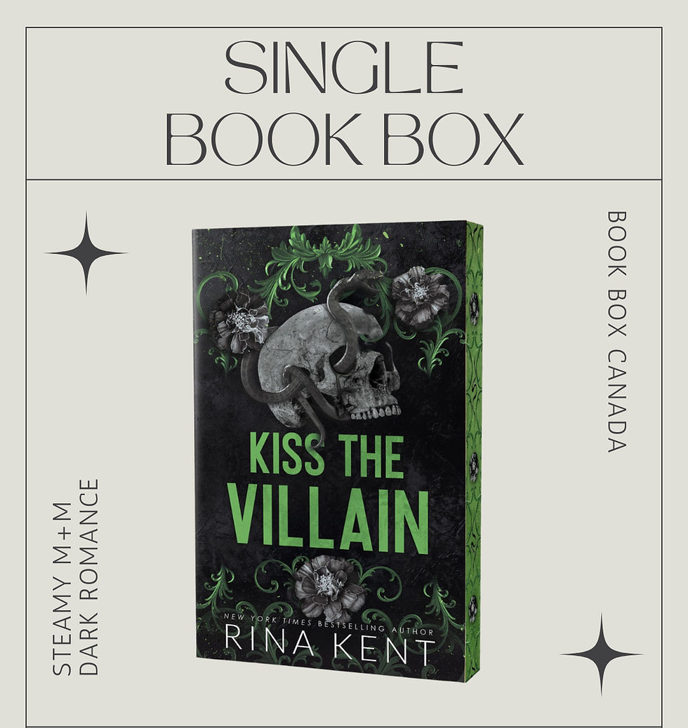 Kiss the Villain - Single Book Box