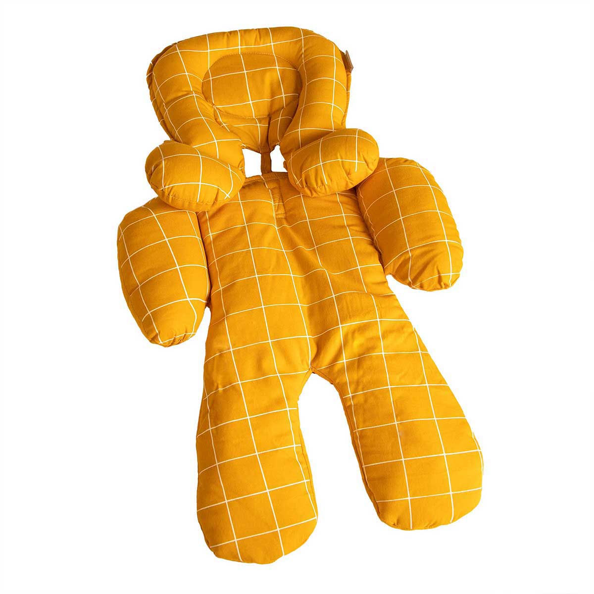 Redutor de Bebê Conforto Grid Mostarda