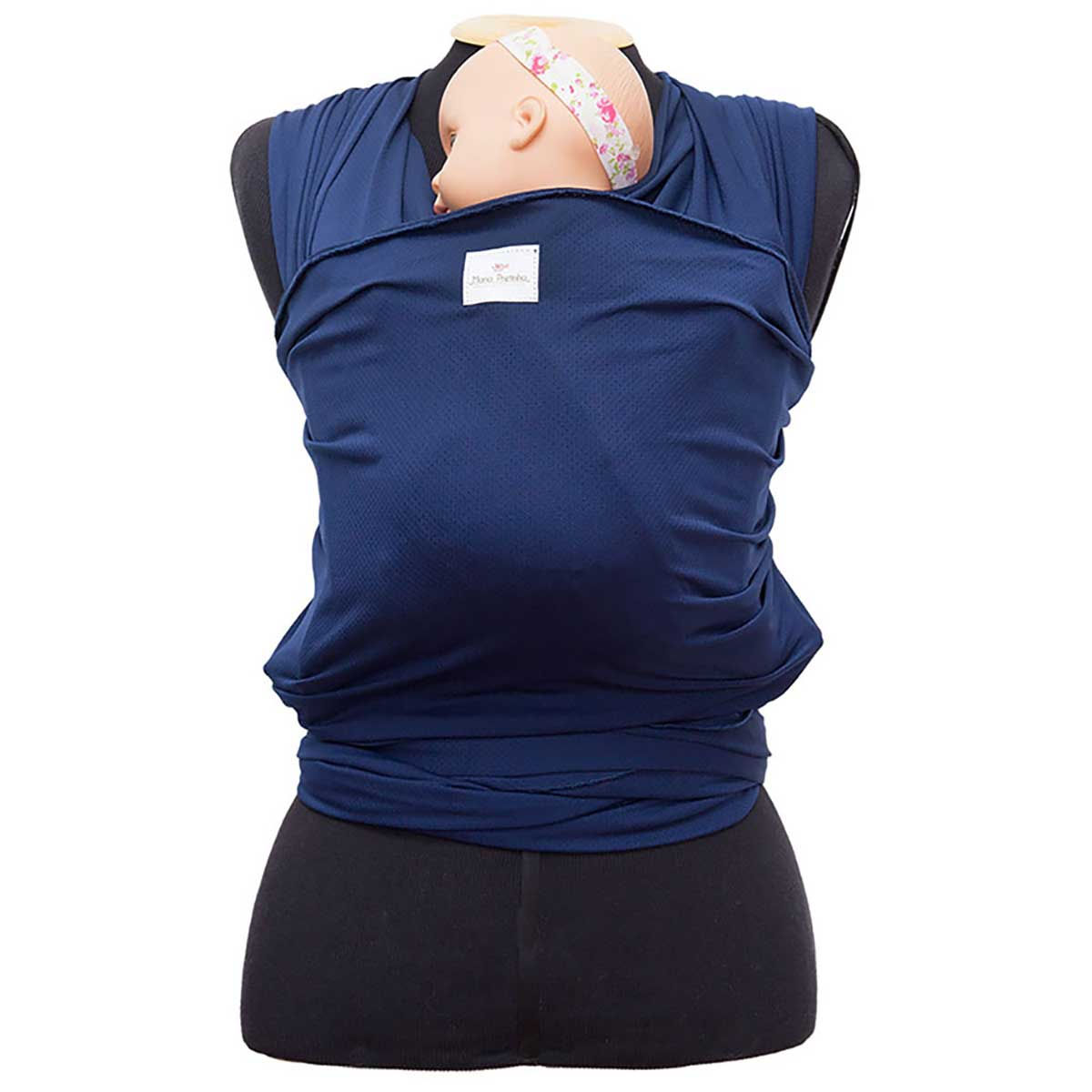 Wrap Sling em Dryfit de Poliamida Azul Marinho