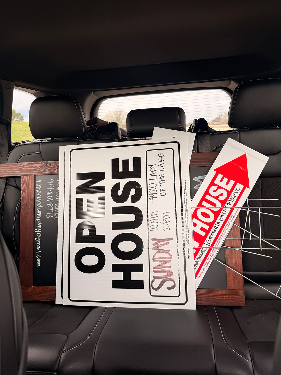 Open House Signs in Raleigh NC