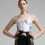Thumbnail: White Versailles Hand Beaded Corset