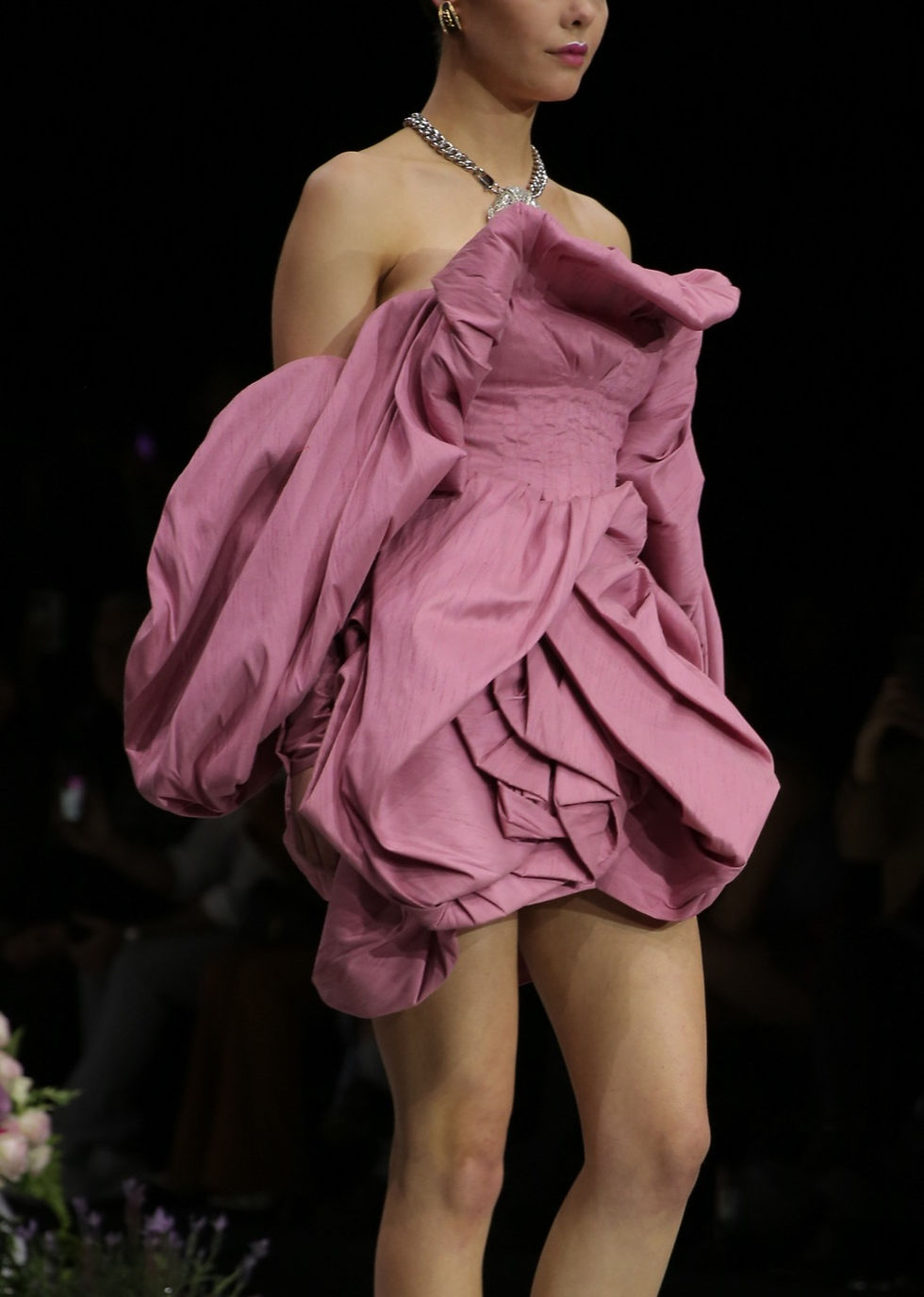 Thumbnail: Pink Rose Mini Dress